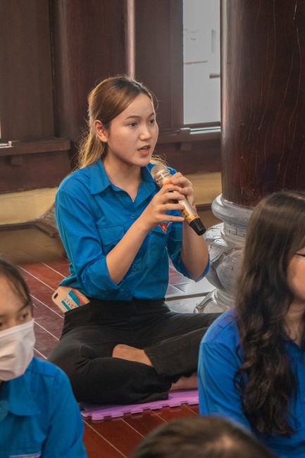 Chùa Hòa Phúc: Sinh viên trường đại học Giao Thông Vận Tải – Hà Nội về chùa sinh hoạt